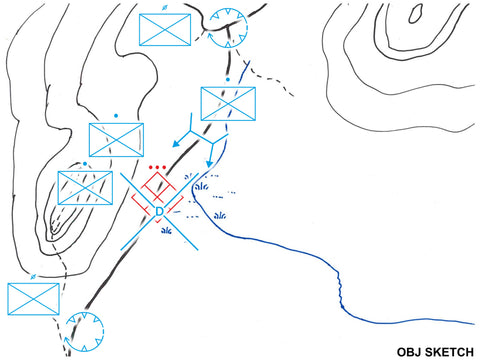 Platoon Ambush COA Sketch