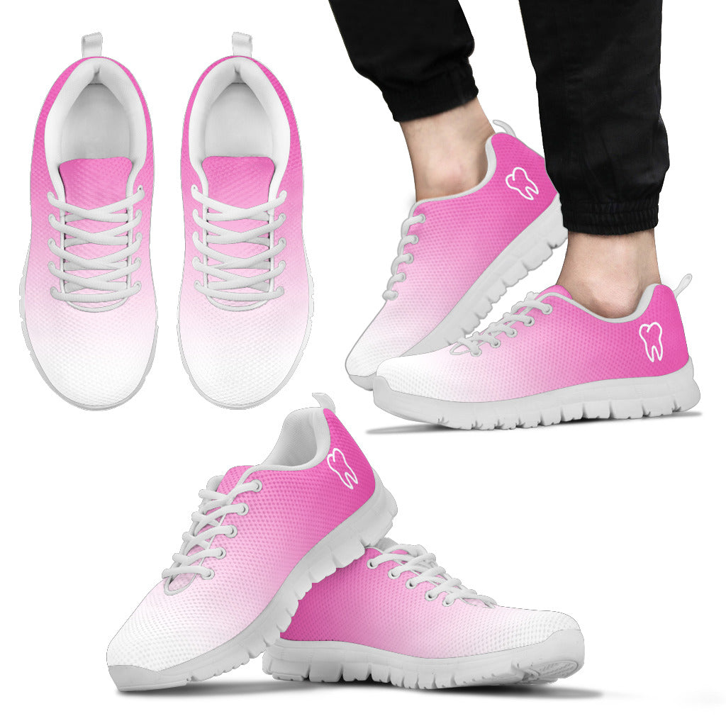 pink designer sneakers