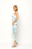 Cappopera baby blue fishtail dress