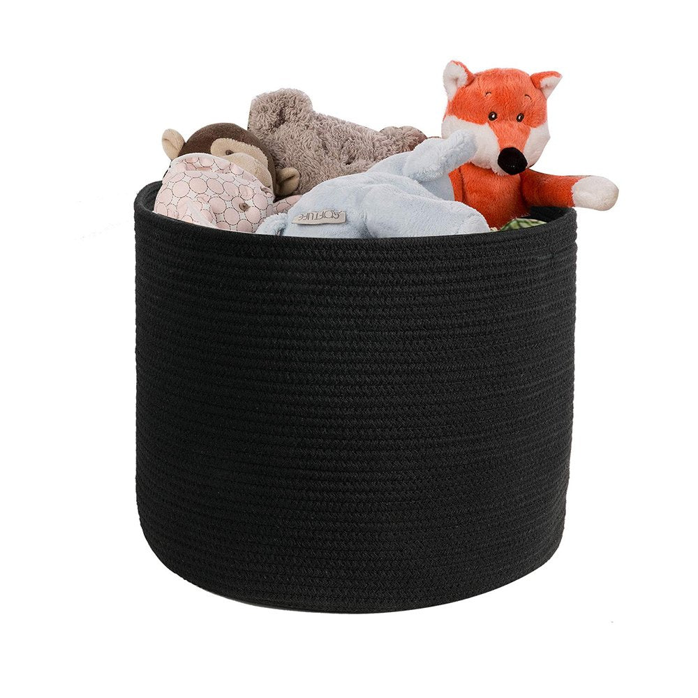 black toy bin