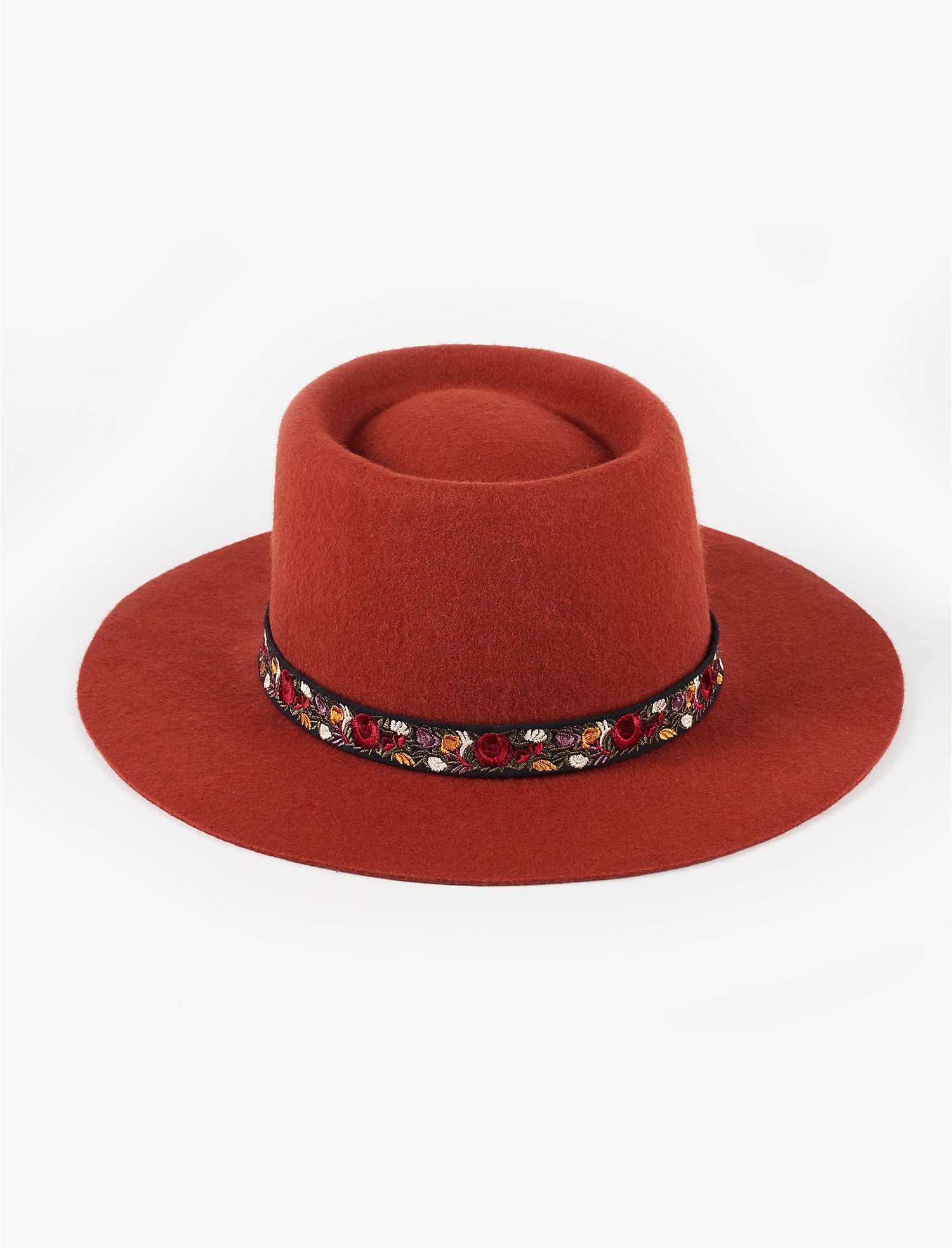 Boho Chic Hat Rust