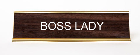 gift for entrepreneur boss lady sign