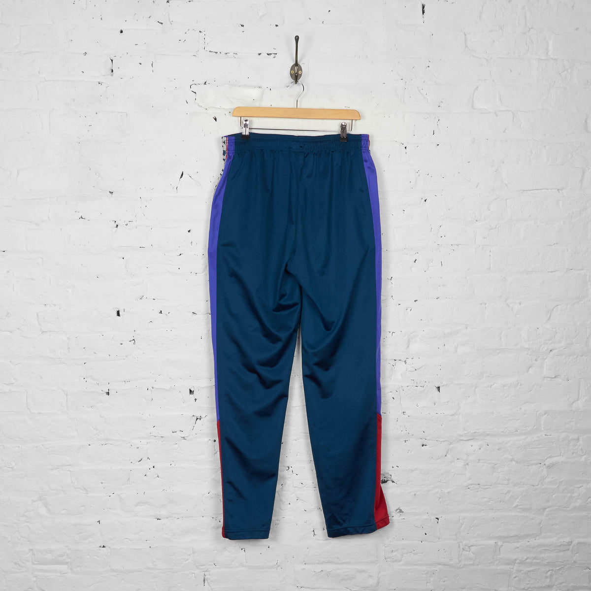 Vintage Nike Tracksuit Bottoms - Navy/Red - XL – Headlock