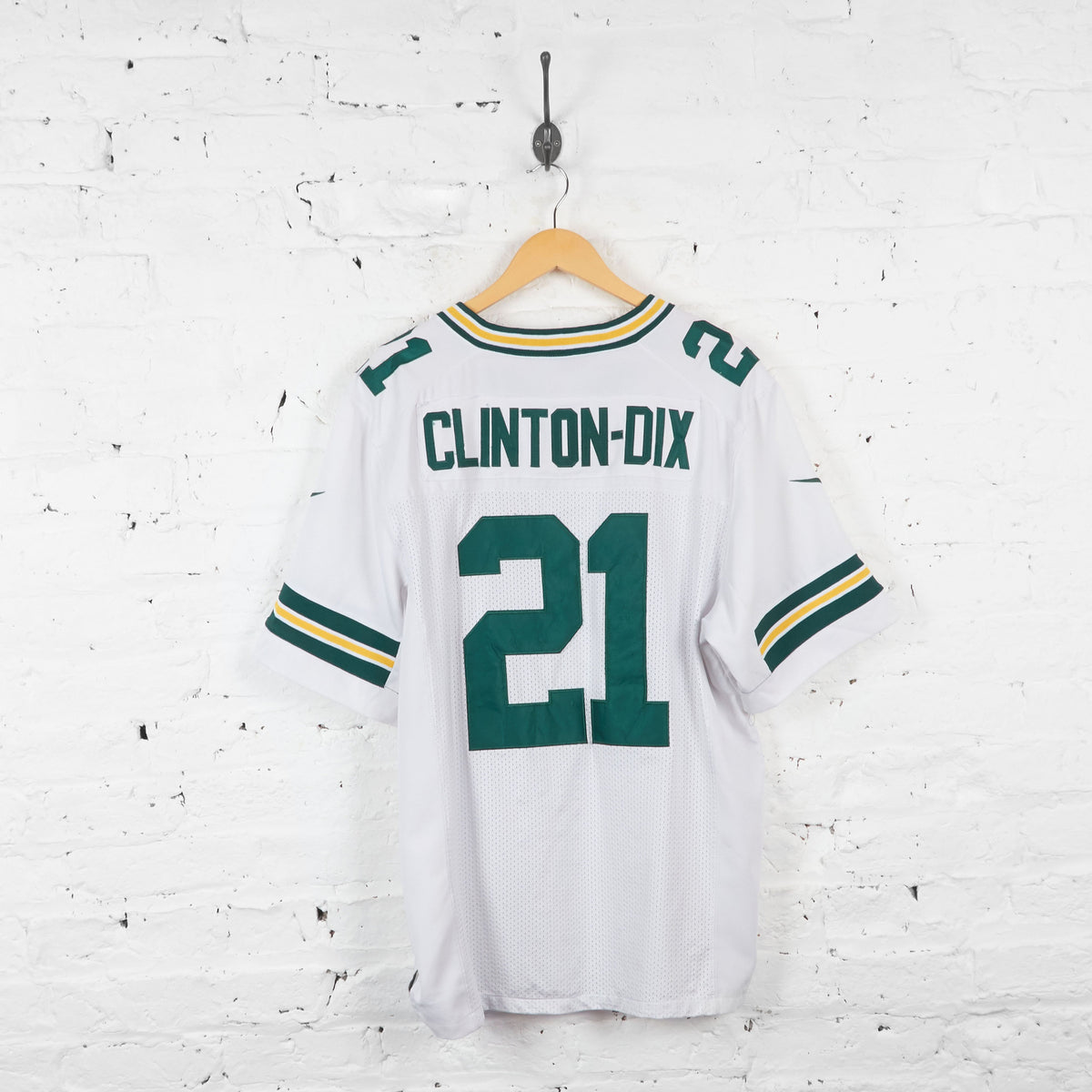 Ha Ha Clinton-Dix Autographed Green Bay Custom White Football Jersey JSA