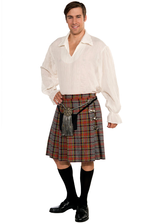 kilt and shirt