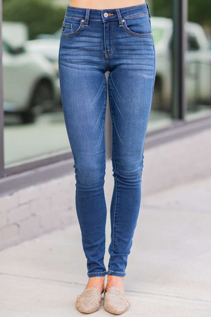 KanCan: Medium Mid Rise Skinny Jeans Boutique Denim – The Mint
