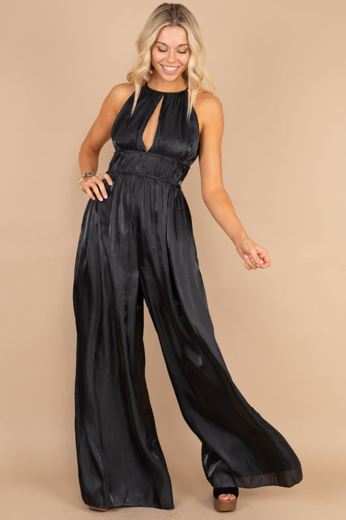 jumpsuit with open leg