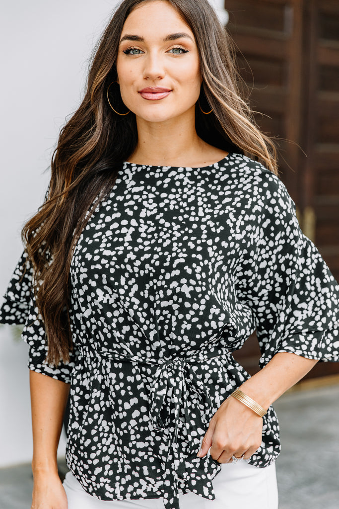 boutique leopard top