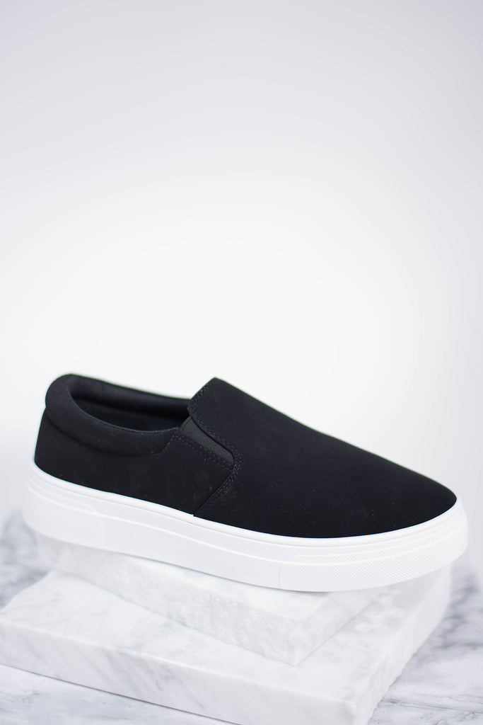 black shoes with platform