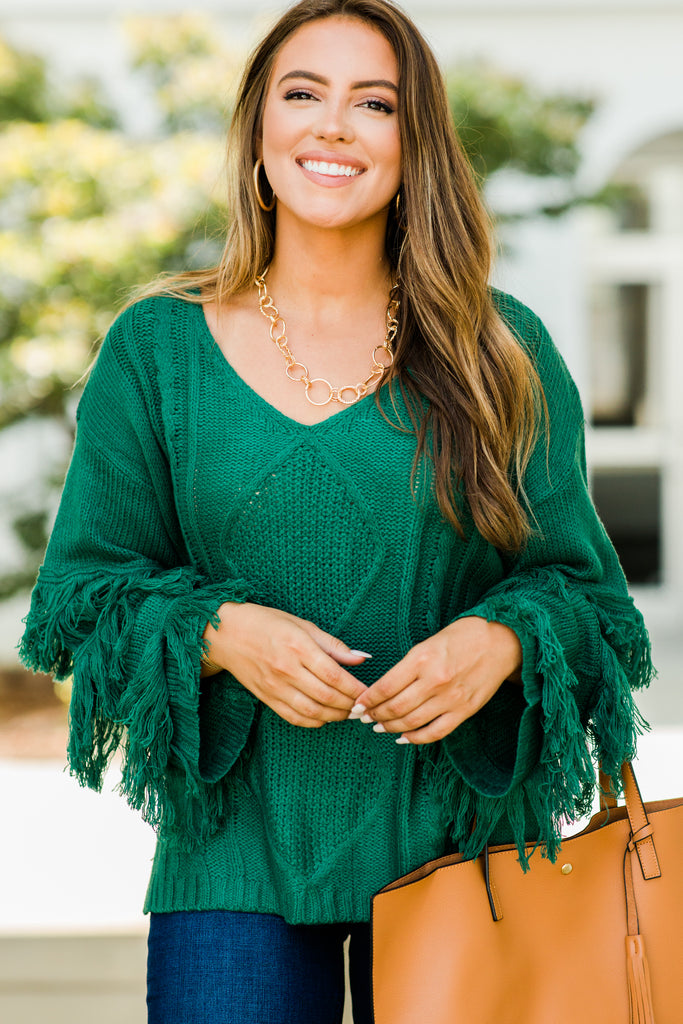 olive green wrap sweater