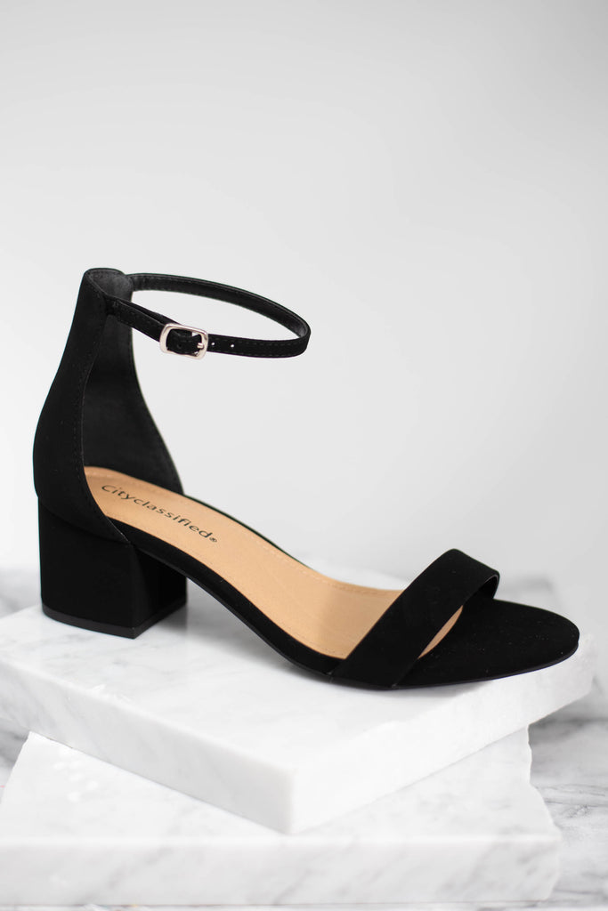 cute cheap black heels