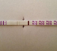 faint line pregnancy test 