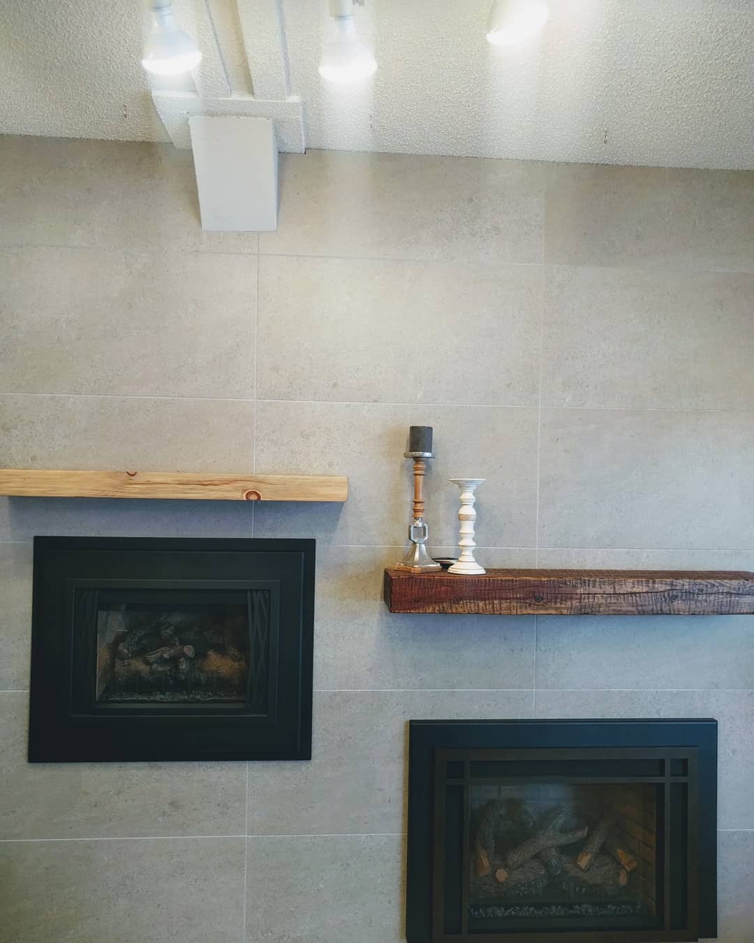 Live Edge Wooden Wall Shelf