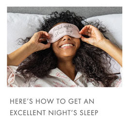 here's how to get an excellent night's sleep