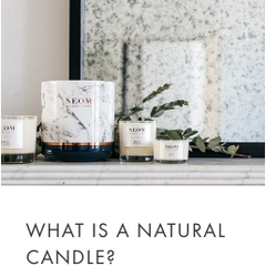 What is a natural candle?