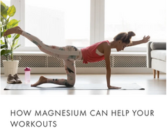 how magnesium can help your workouts