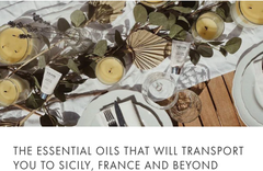 essential oils to transport you to sicily