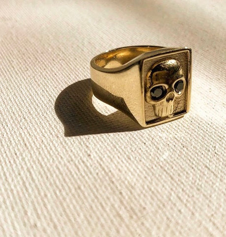 Skull Signet Ring