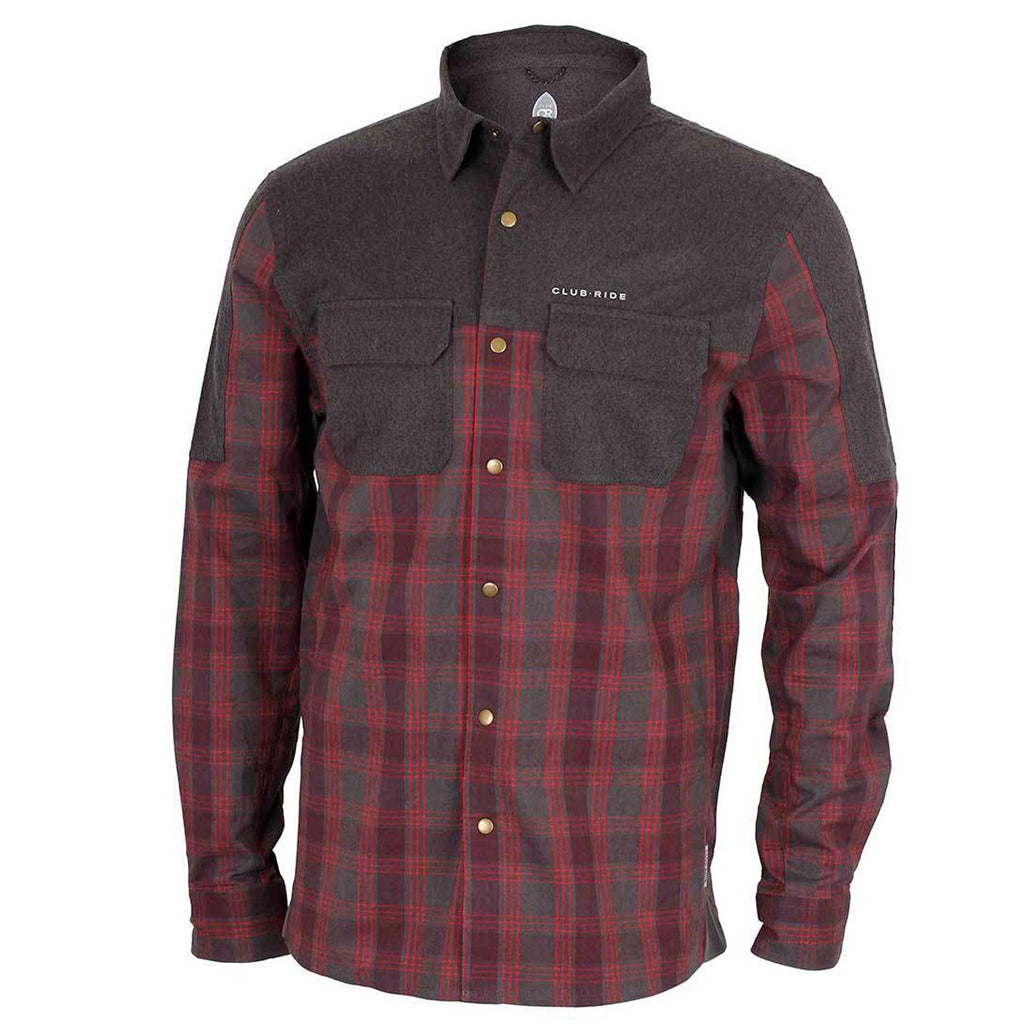 club ride jack flannel cycling shirt milwaukee