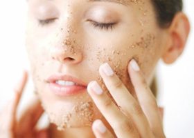 exfoliar la cara