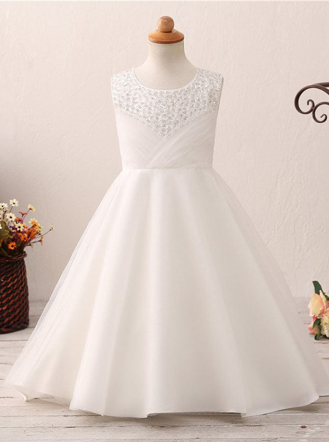 flower girl dresses full length