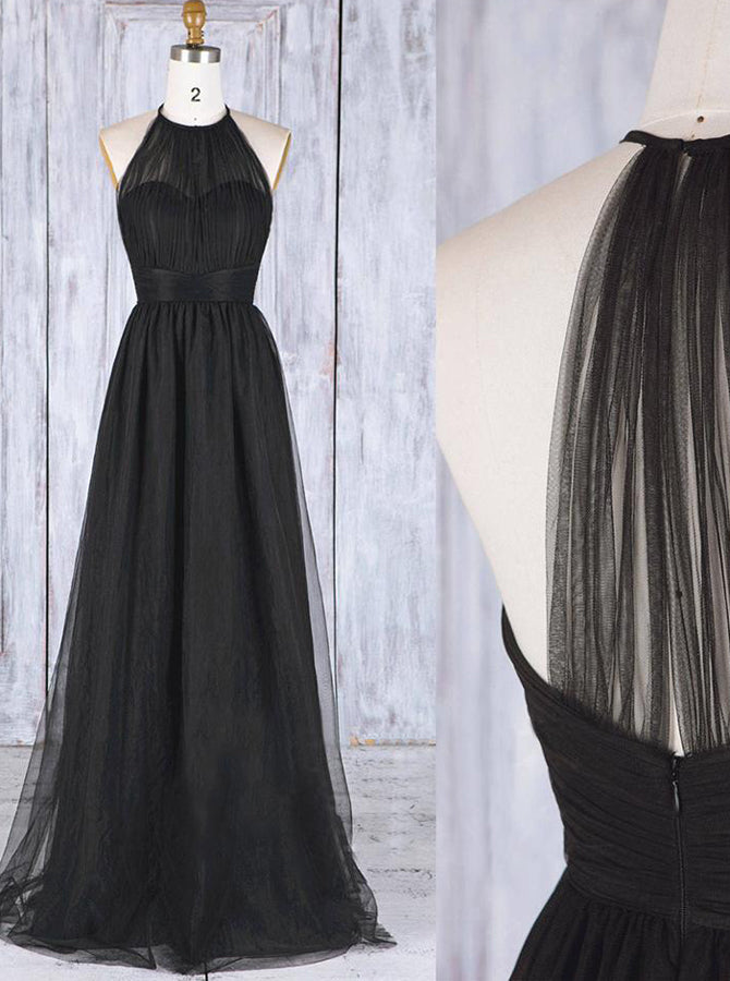 black sequin a line dress