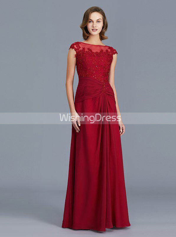 burgundy mother of the groom dresses