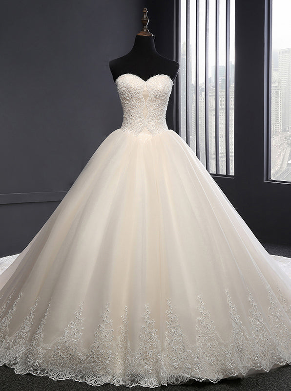 classic ball gown wedding dress