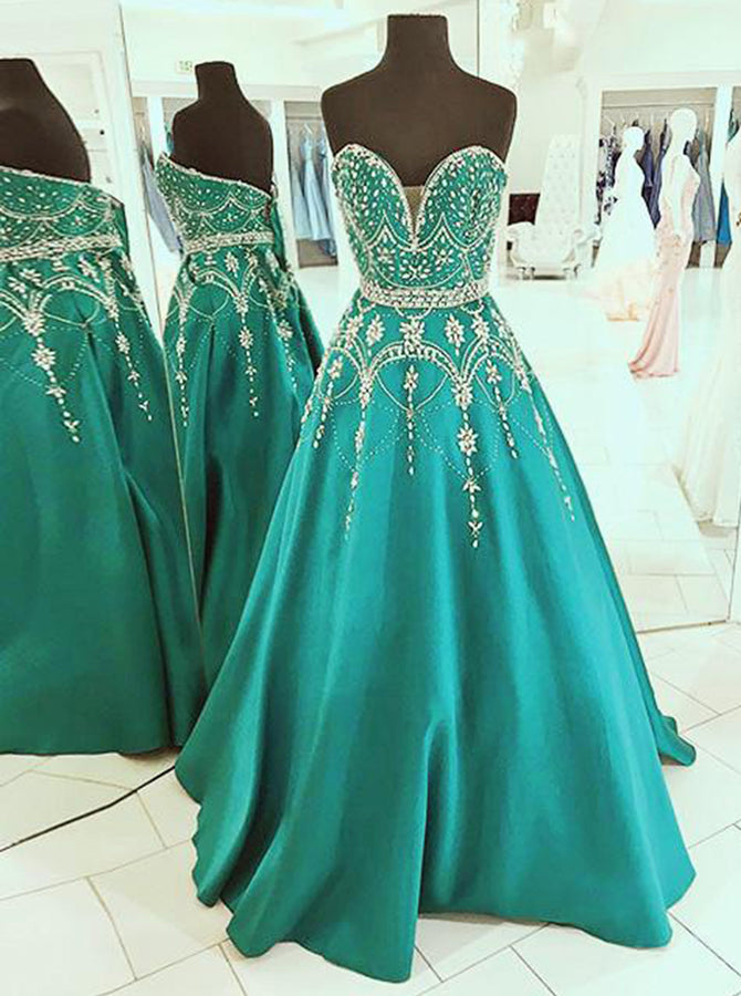 sweetheart prom dress