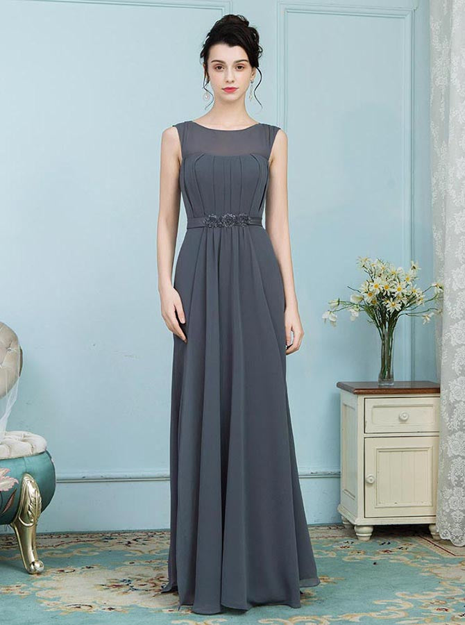 long chiffon mother of the bride dresses