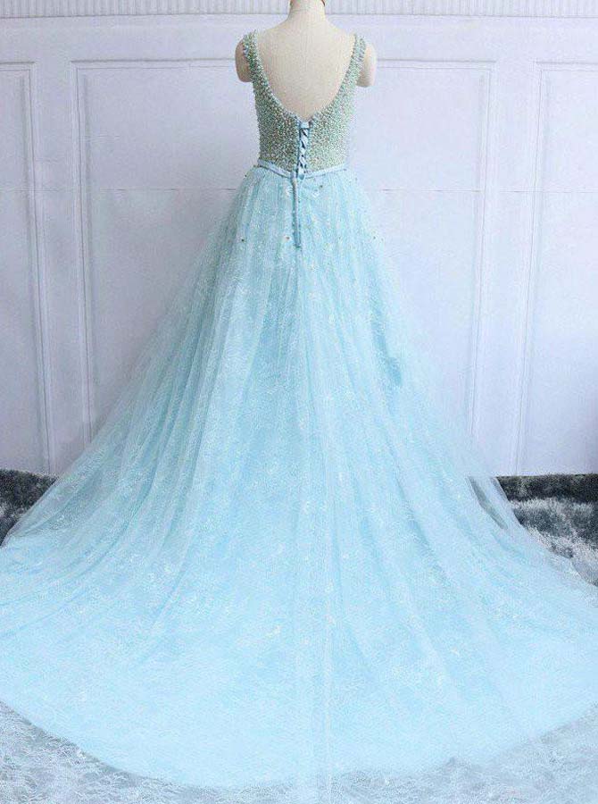 light blue ball dresses