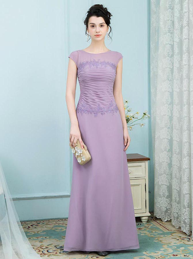 mother of the bride lilac dress