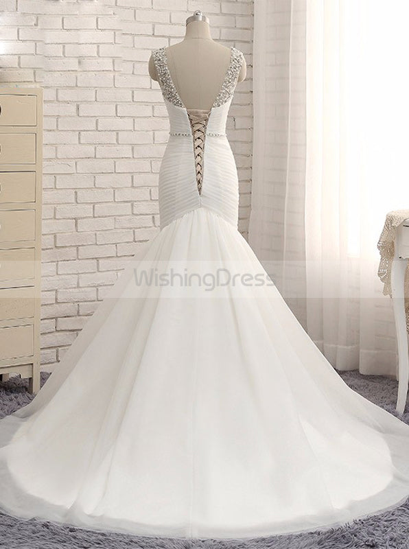 corset on wedding dress