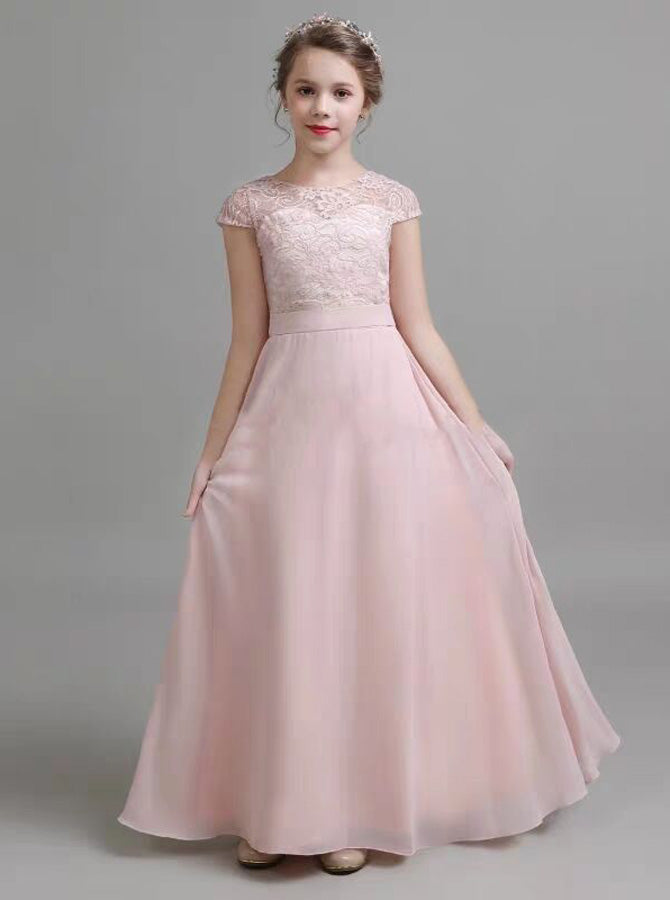 pretty pink bridesmaid dresses