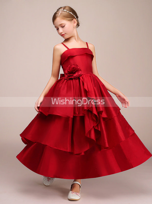 red jr bridesmaid dresses