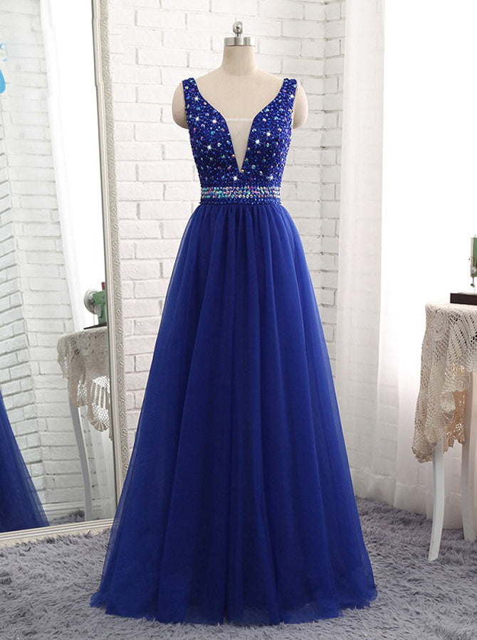 formal royal blue gowns