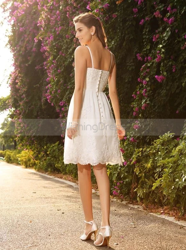Short Wedding Dresses Beach Wedding Dress Wedding Dress With Straps