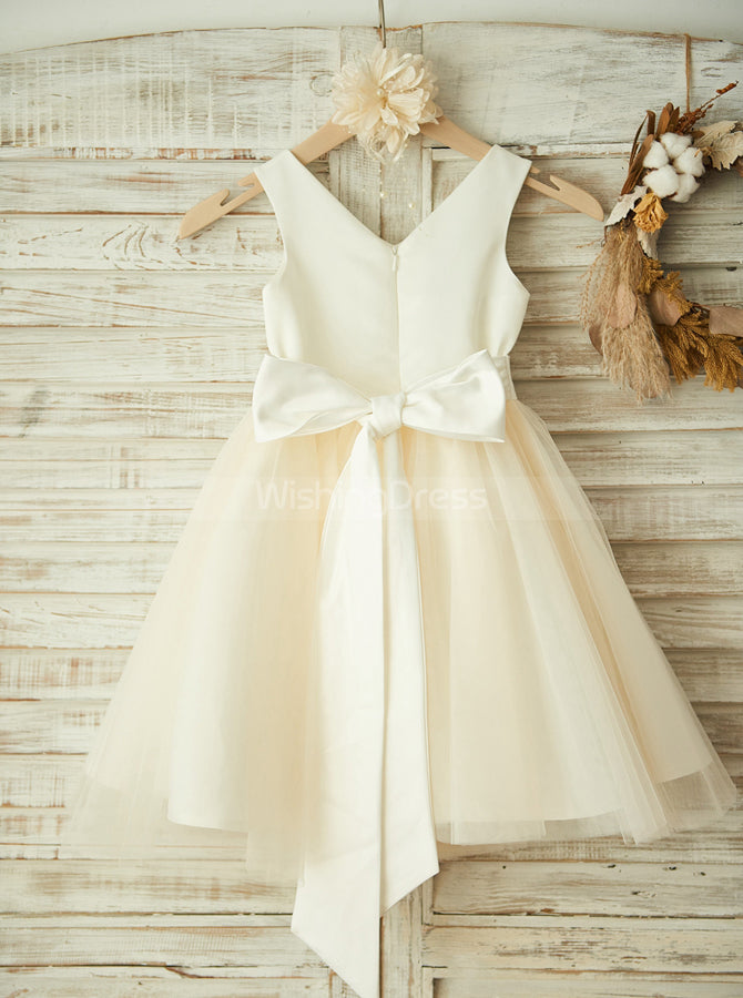 simple flower girl dresses