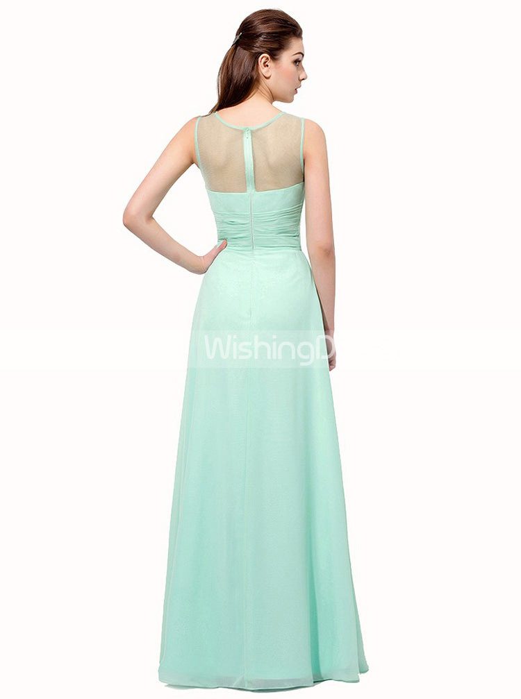 simple long dress for wedding guest