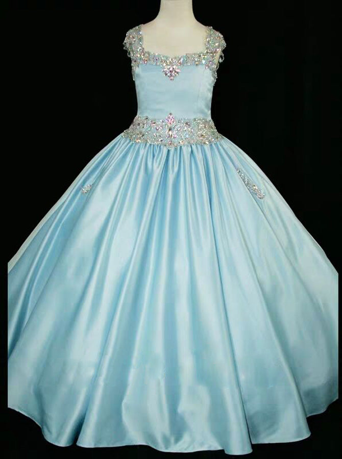 sky blue occasion dress