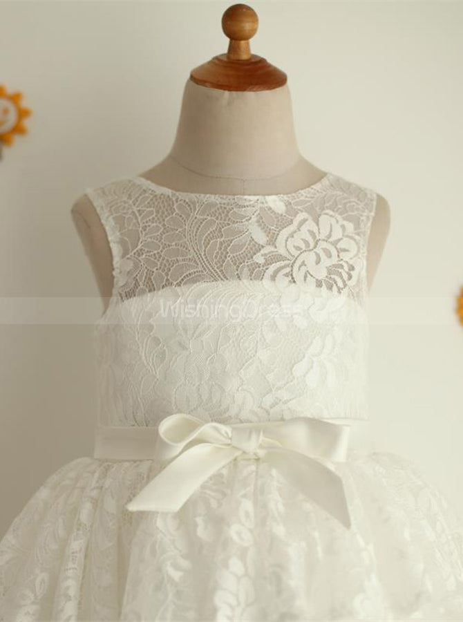 flower girl dresses lace and tulle