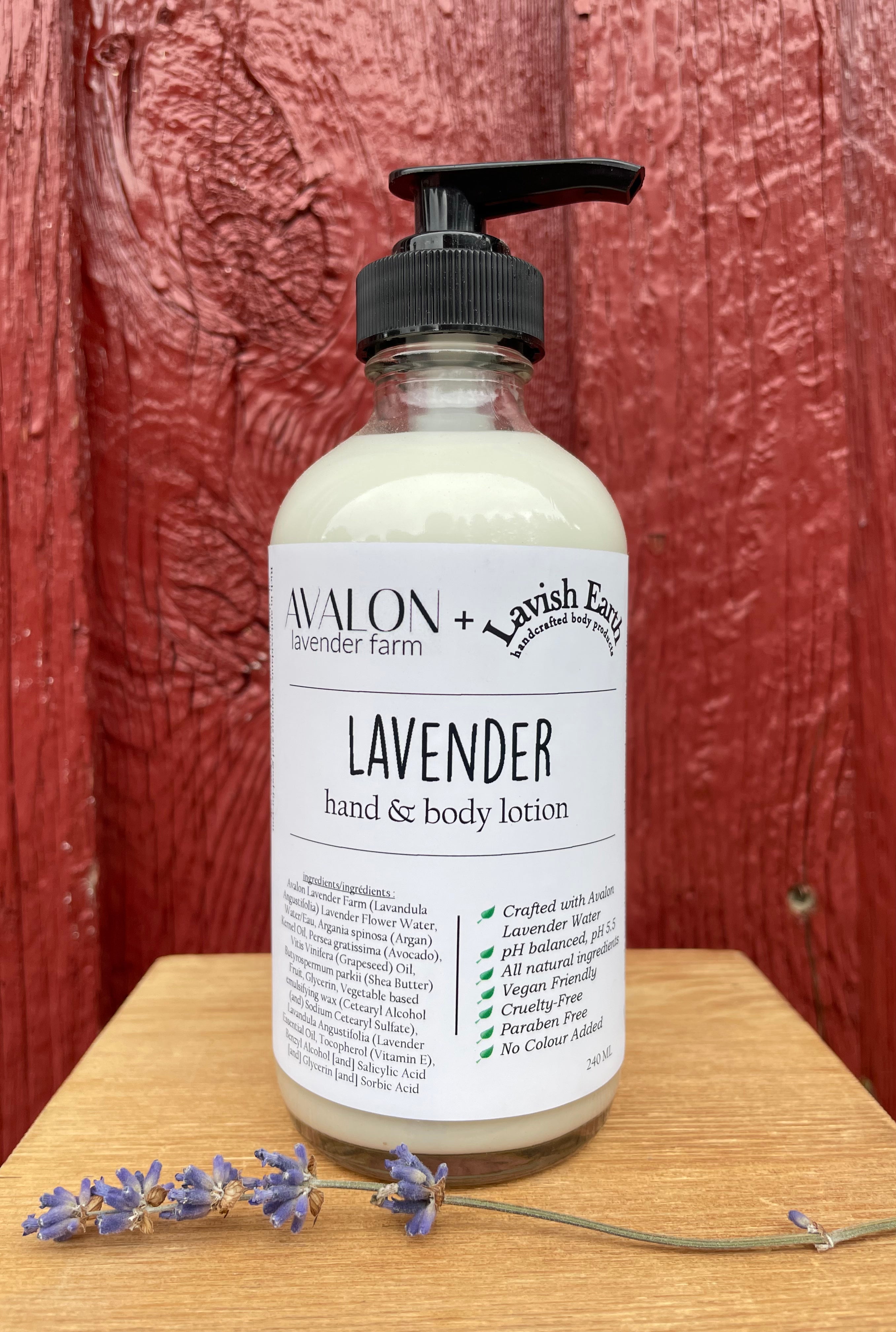 Lavish Earth x Avalon Lavender Hand & Body Lotion – AVALON