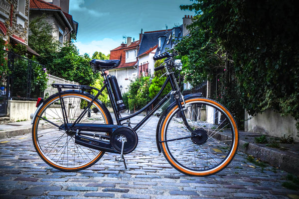 kit vélo électrique roue avant à bicyclette paulette