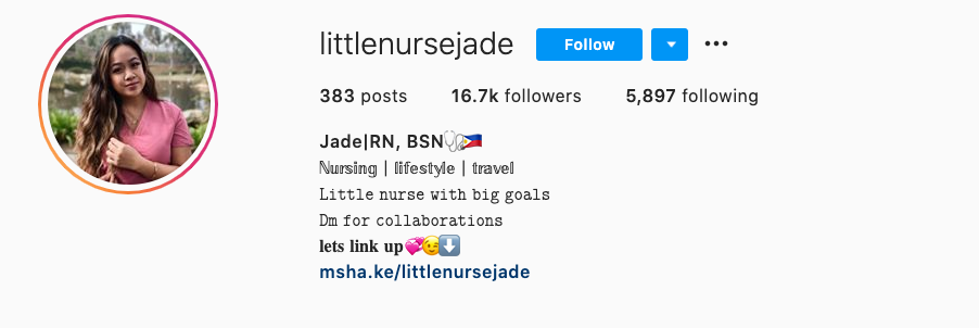 Little Nurse Jade Influencer Nurse