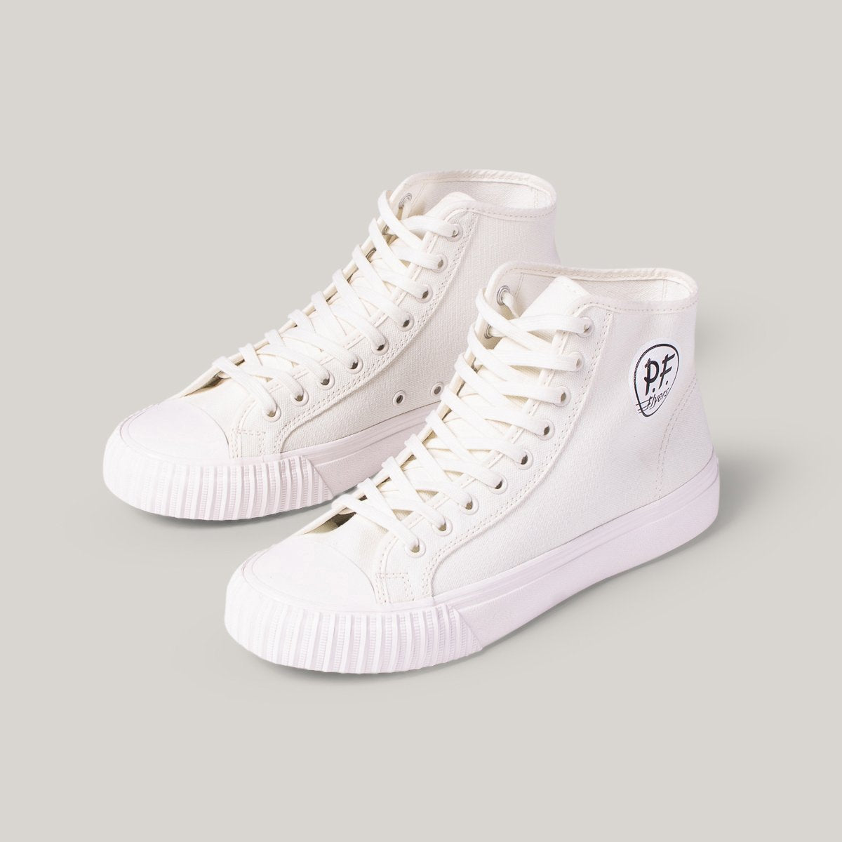 pf flyers center hi white