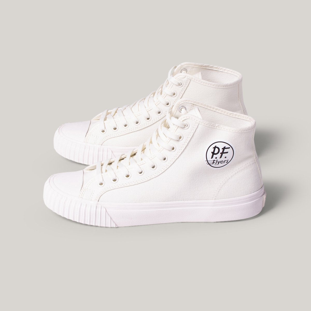 pf flyers white high tops