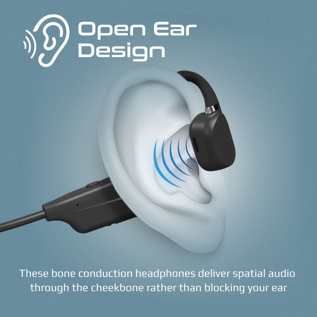 wireless cheekbone headphones