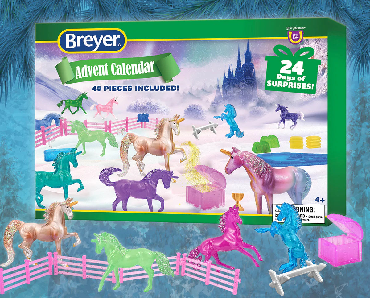 Breyer Advent CalendarUnicorn Magic 2022 Tack Room Too