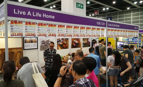 專營日本家具Live A Life Home 參與IN-HOME EXPO 香港家居博覽