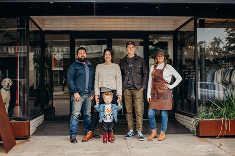 A portrait of the Iron Shop Provisions team.